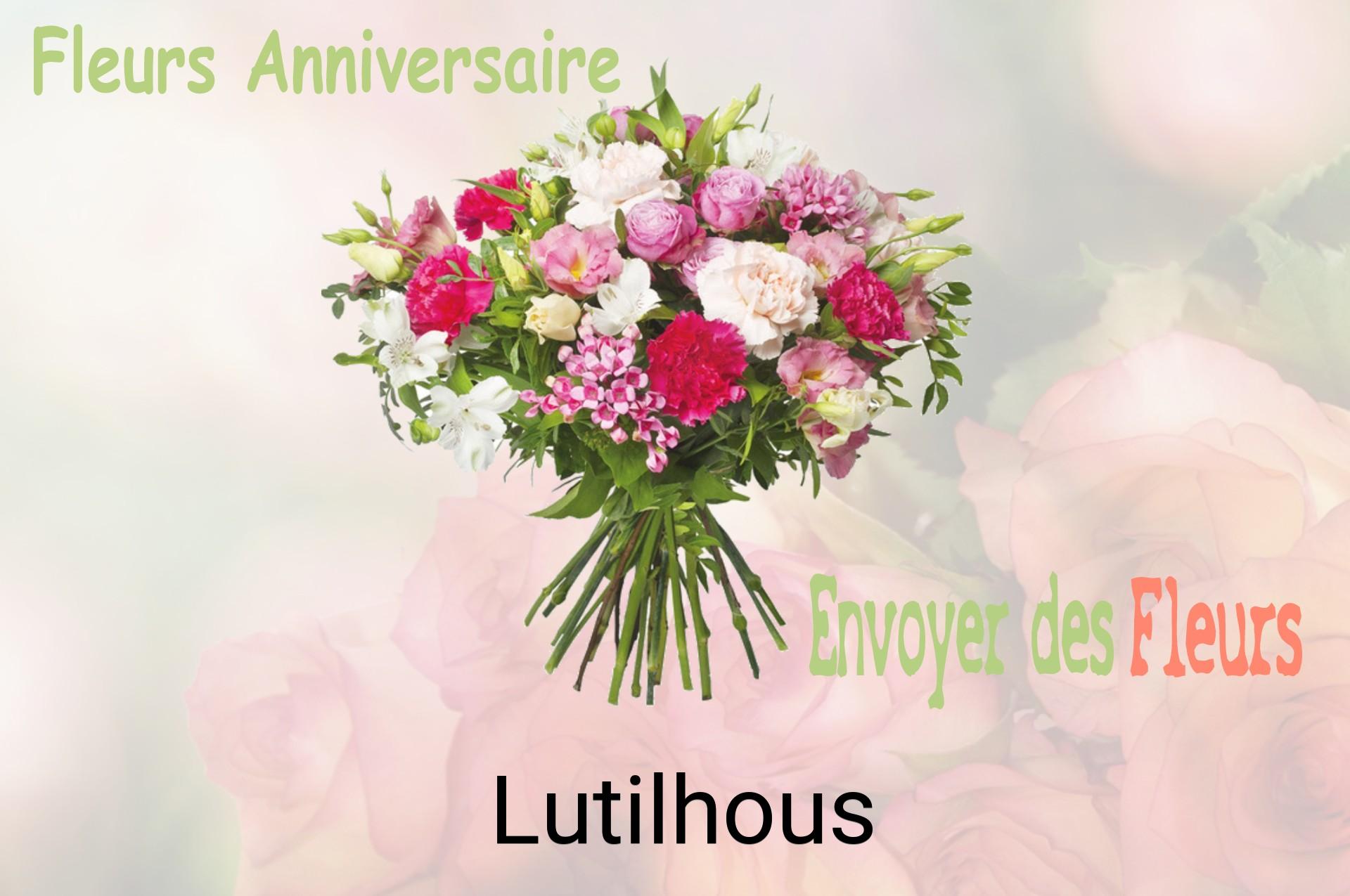 Bouquet de fleurs d’anniversaire livré à Lutilhous